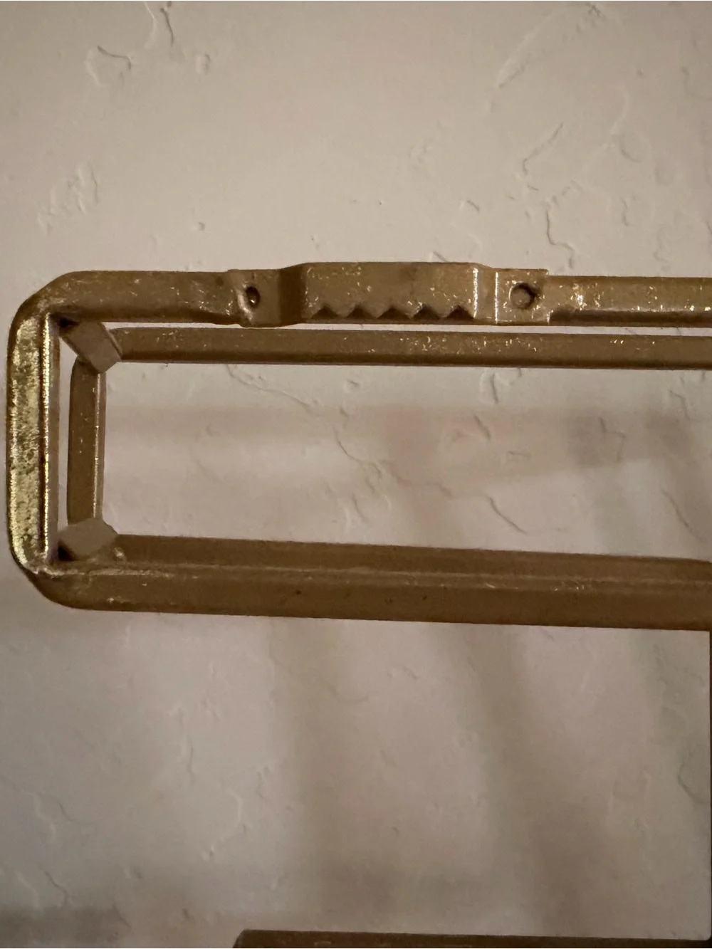 Gold Metal 'LOVE' Decorative Sign